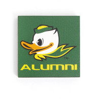 Fighting Duck, Alumni, Neil, Recycled Wood, Magnet